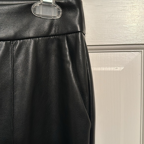 NWT Anthropologie vegan leather pants. - Picture 8 of 11